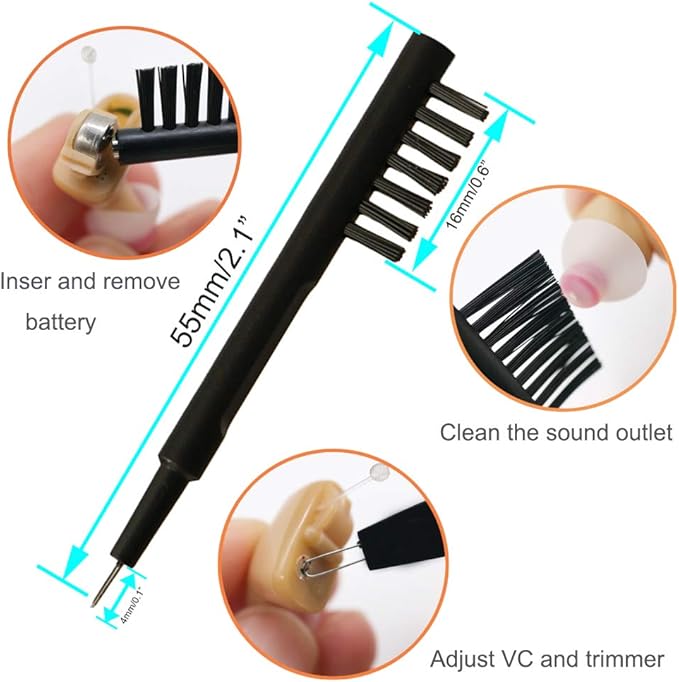 Hear It Well Premium Cleaning Kit – don't let earwax ruin your hearing aids